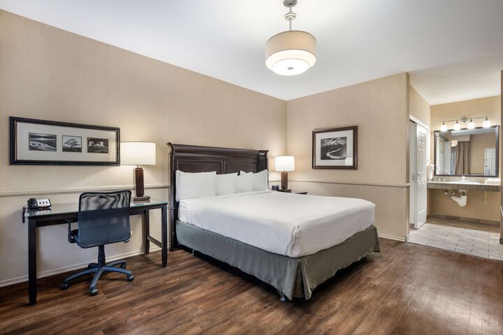Accessible 1 King Mobility Accessible Bathtub Wet Bar Microwave and Refrigerator (16 of 20)