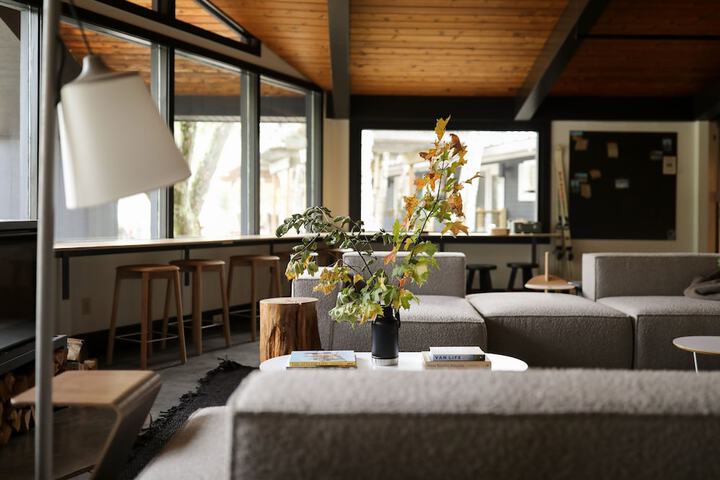 Lobby sitting area