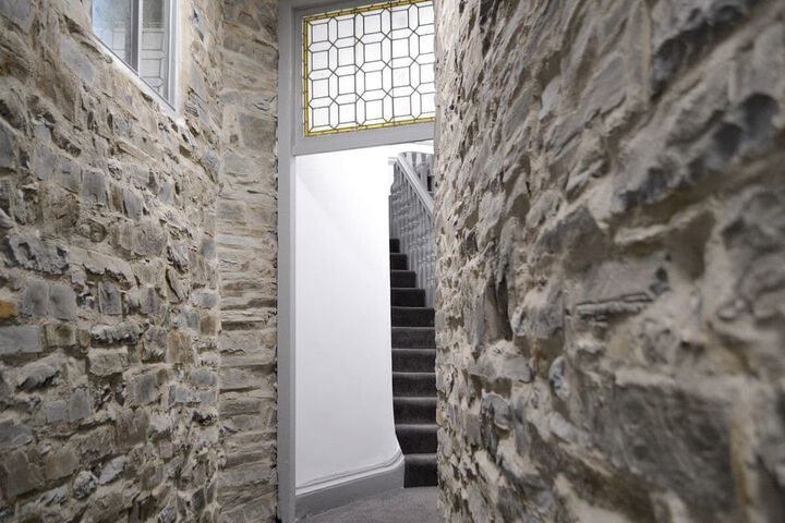 Interior entrance