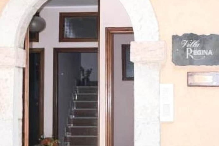 Interior entrance