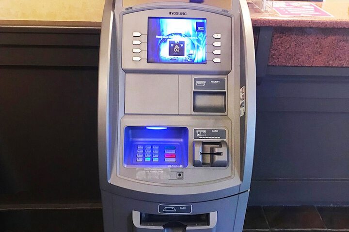 ATM/banking on site