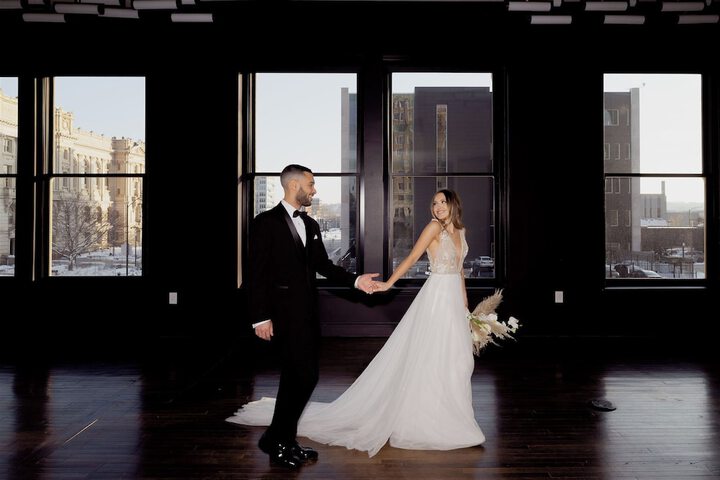 Indoor wedding
