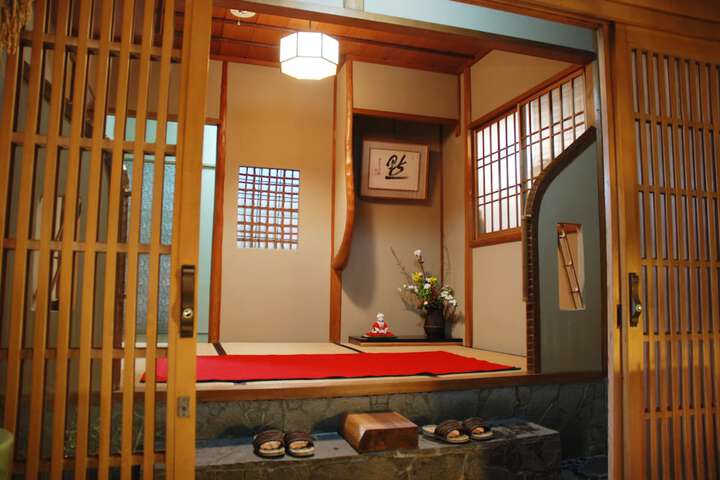 Interior entrance