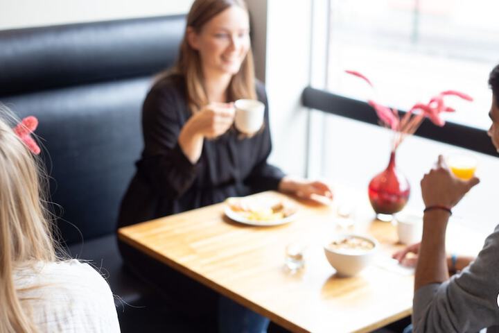 Breakfast area