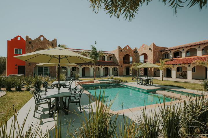 Hacienda Los Olivos in Valle de Guadalupe