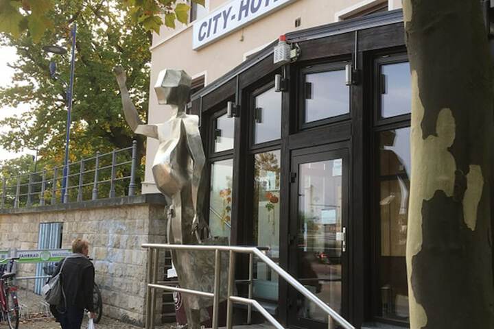 Interior entrance