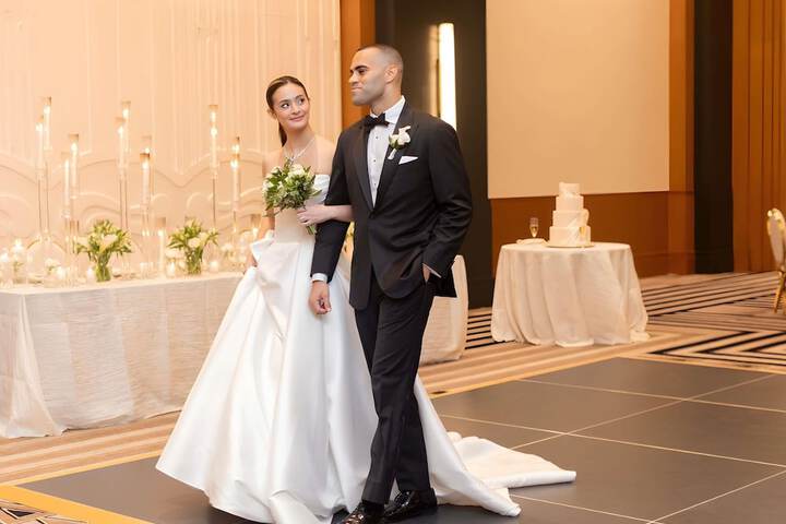 Indoor wedding