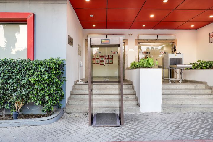 Interior entrance