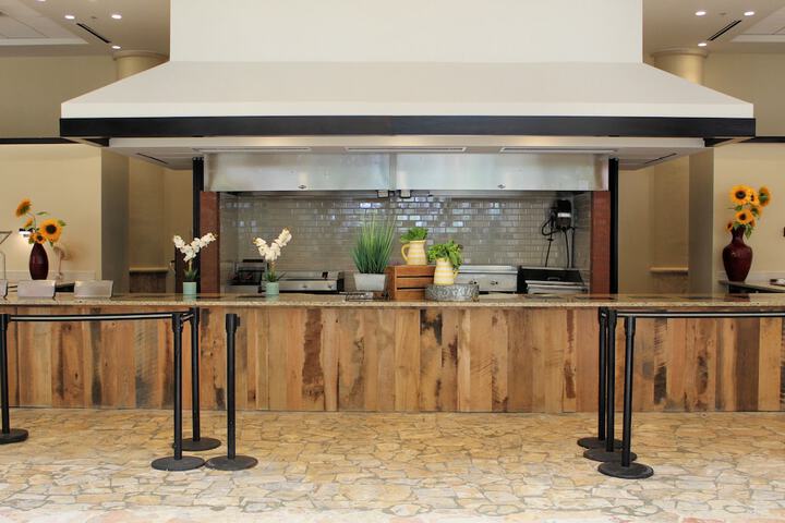 Breakfast area