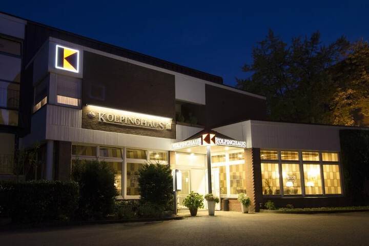 Front of property - evening/night