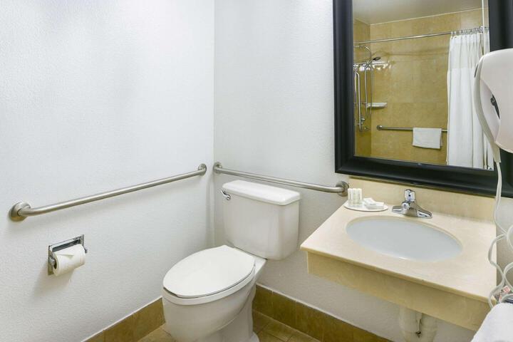 1 King Bed Flat Screen Television Microwave and Refrigerator High Speed Internet Accessible (2 of 10)