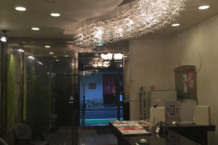 Interior entrance