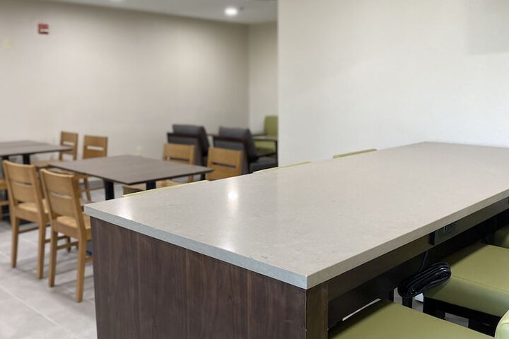Breakfast area