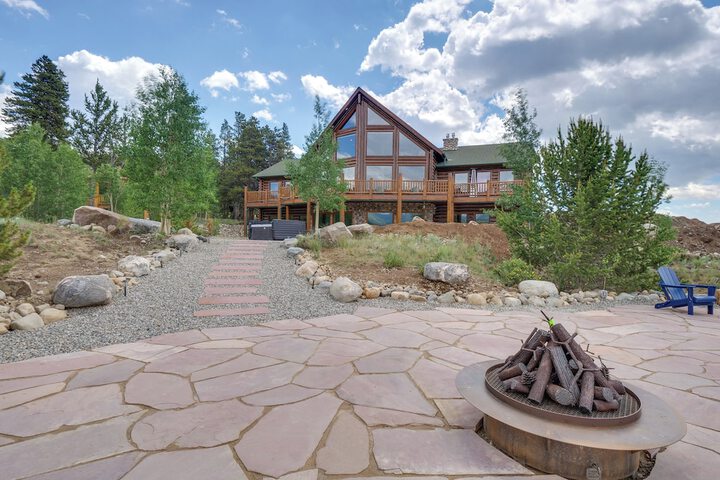 Alma Mountain Getaway w / Private Hot Tub & Views