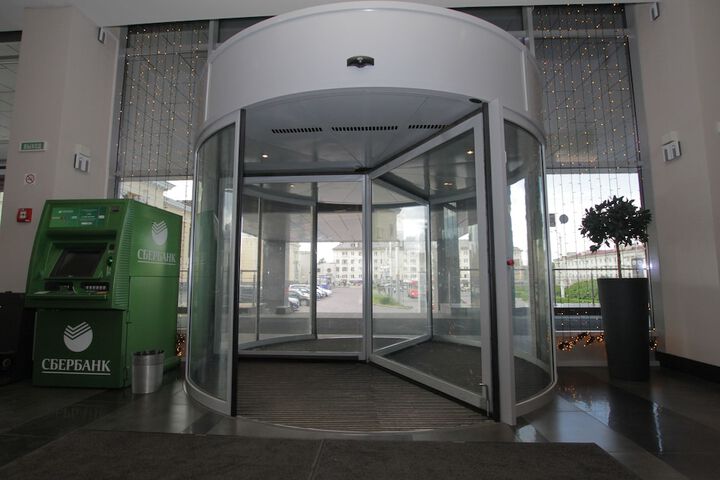 Interior entrance