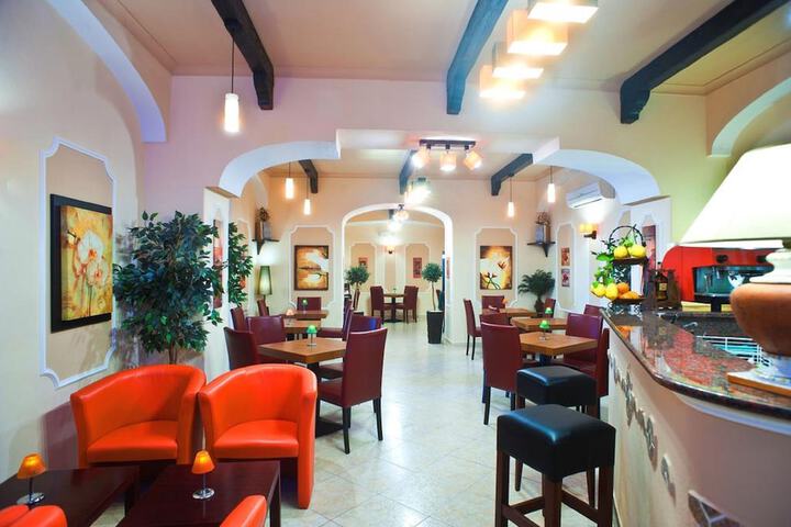 Lobby sitting area