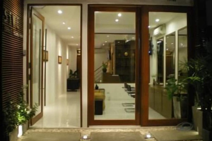 Interior entrance