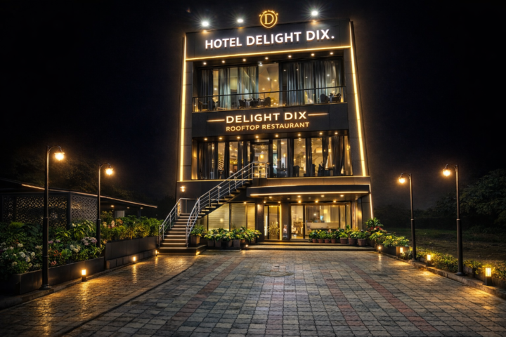 Hotel delight deluxe( a modern hotel)