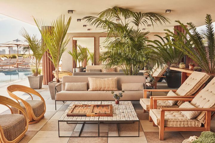 Rooftop terrace