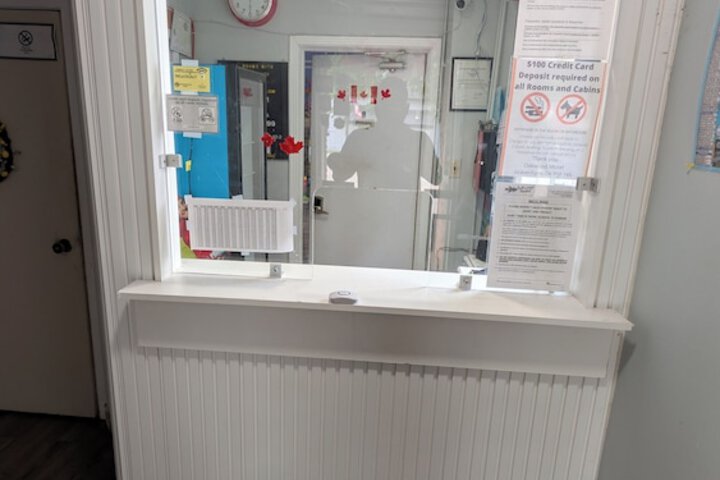 Interior entrance