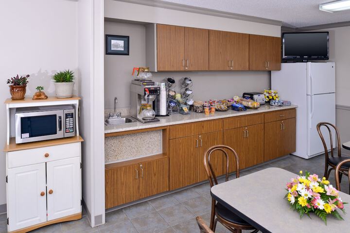 Breakfast area