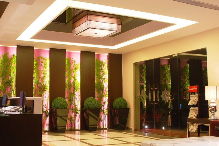 Interior entrance