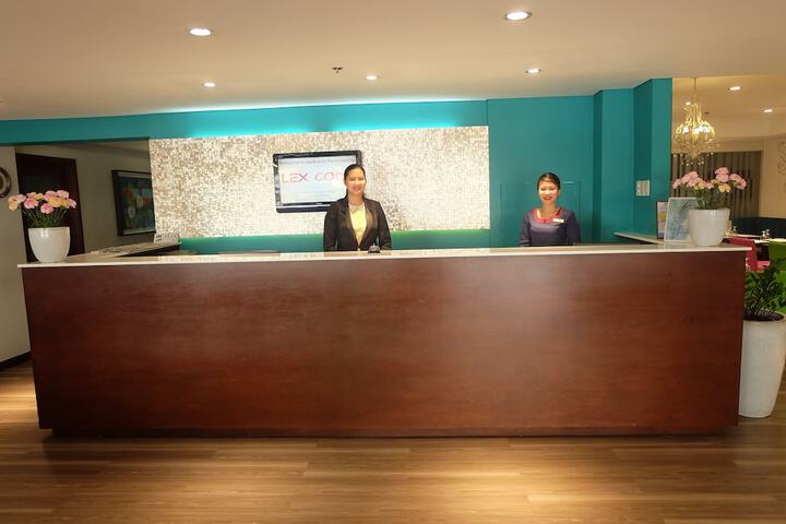 Interior entrance