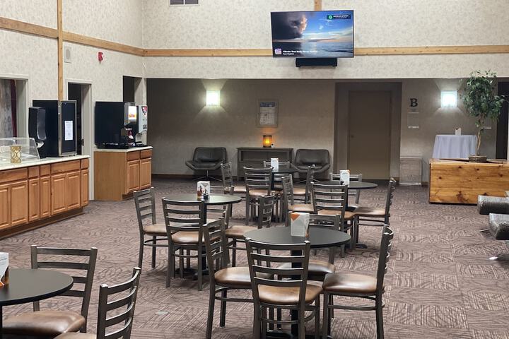 Breakfast area