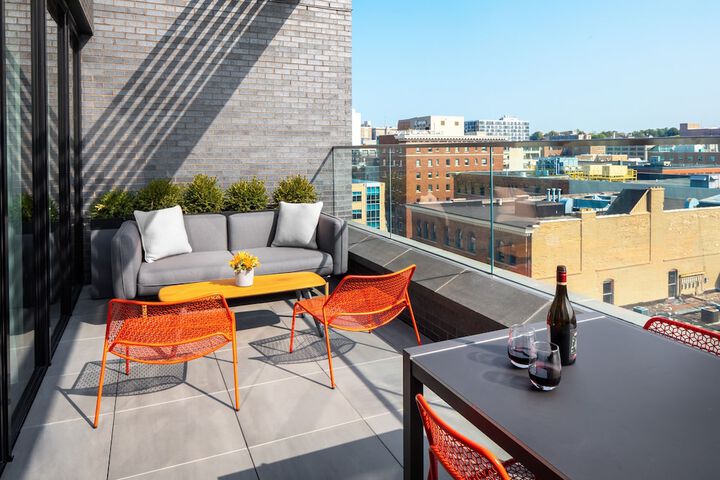 Rooftop terrace