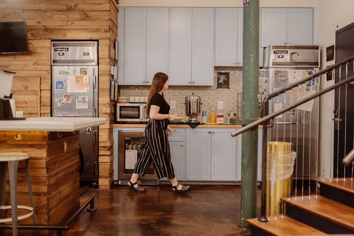 Breakfast area