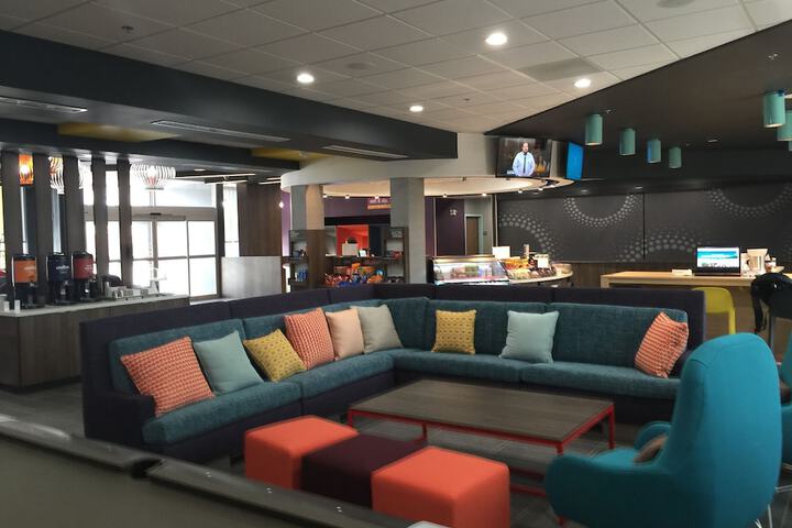 Lobby sitting area