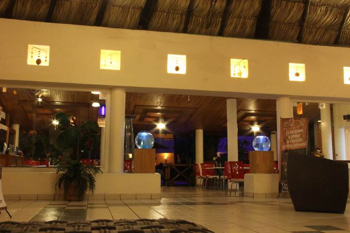 Interior entrance