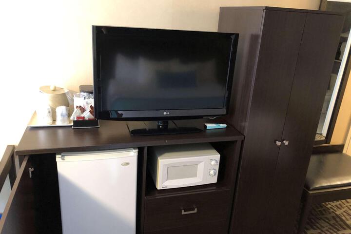1 King Bed Modern Design Sofa Bed Microwave and Refrigerator High Speed Internet Accessible Work Desk Full Breakfast (2 of 13)