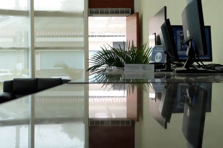 Interior entrance