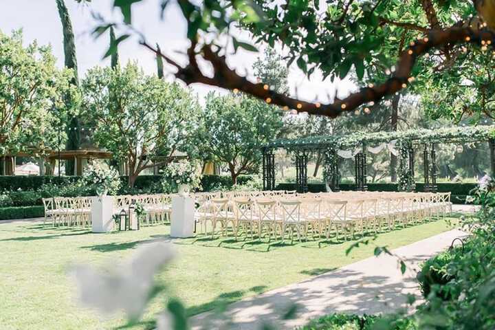Indoor wedding