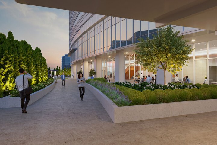 Courtyard view