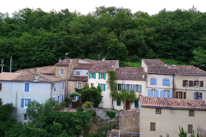 Studio in Rennes les Bains With Wonderful Mountain View and Balcony