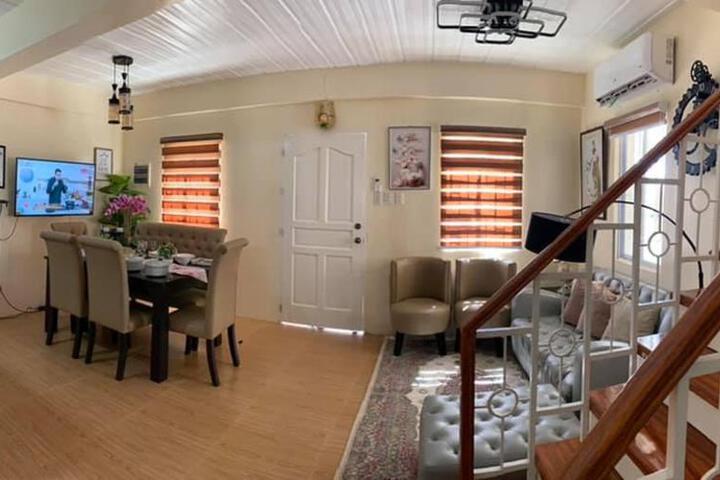 Cherish the lavishly furnished house with garden