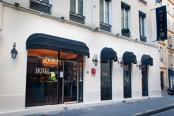 Outside Hotel