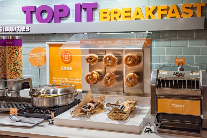 Breakfast buffet
