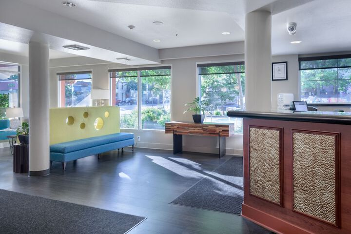 Lobby sitting area