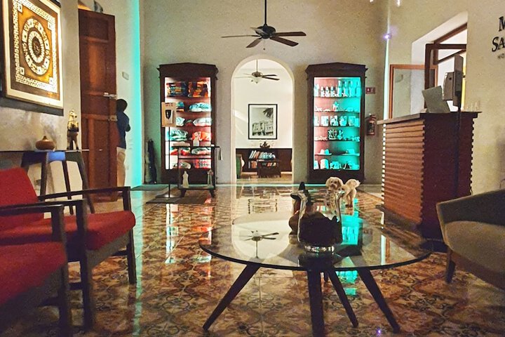 Interior entrance