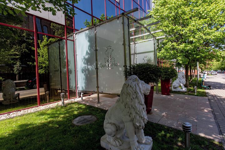 Interior entrance