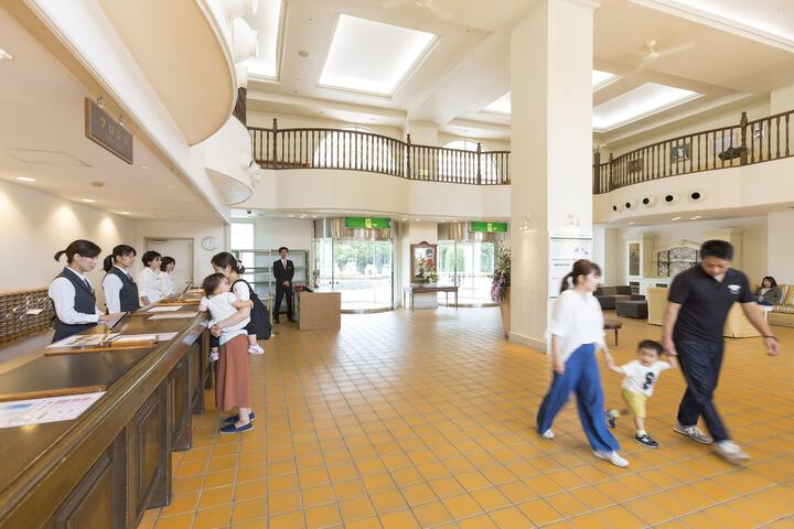 Interior entrance