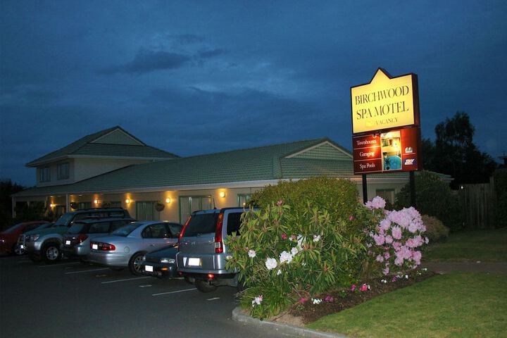 Front of property - evening/night