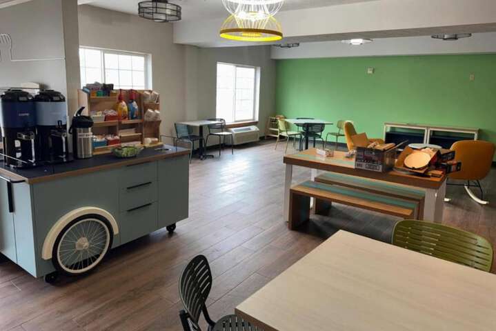 Breakfast area
