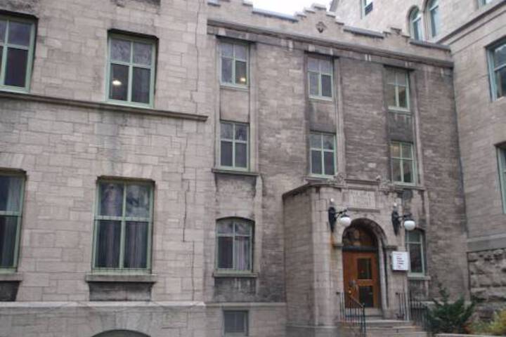 Exterior of Royal Victoria College Residence