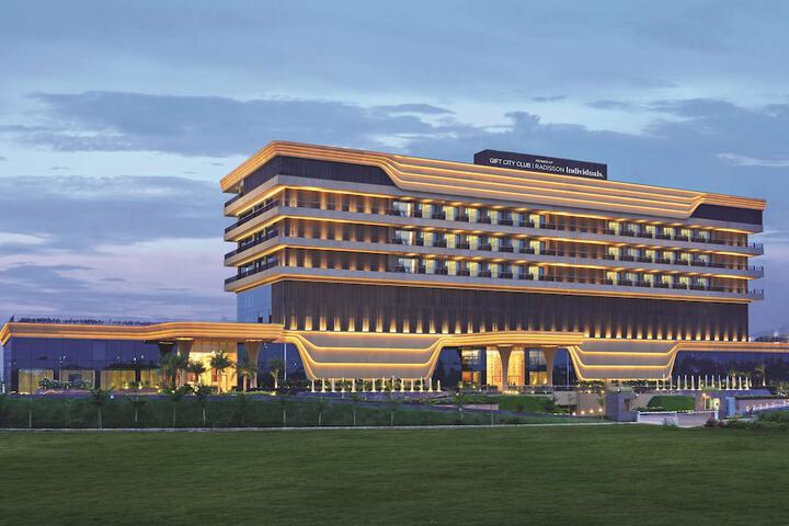 Exterior of Gift City Club – a member of Radisson Individuals