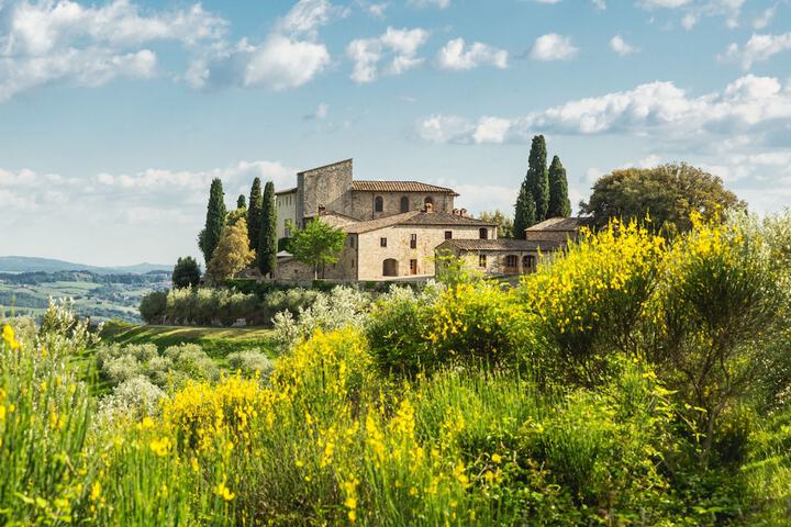 Exterior of Castello La Leccia