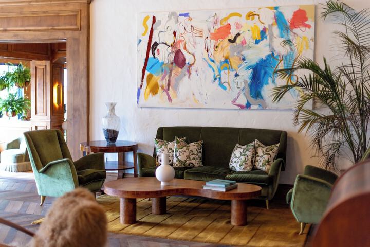 Lobby sitting area
